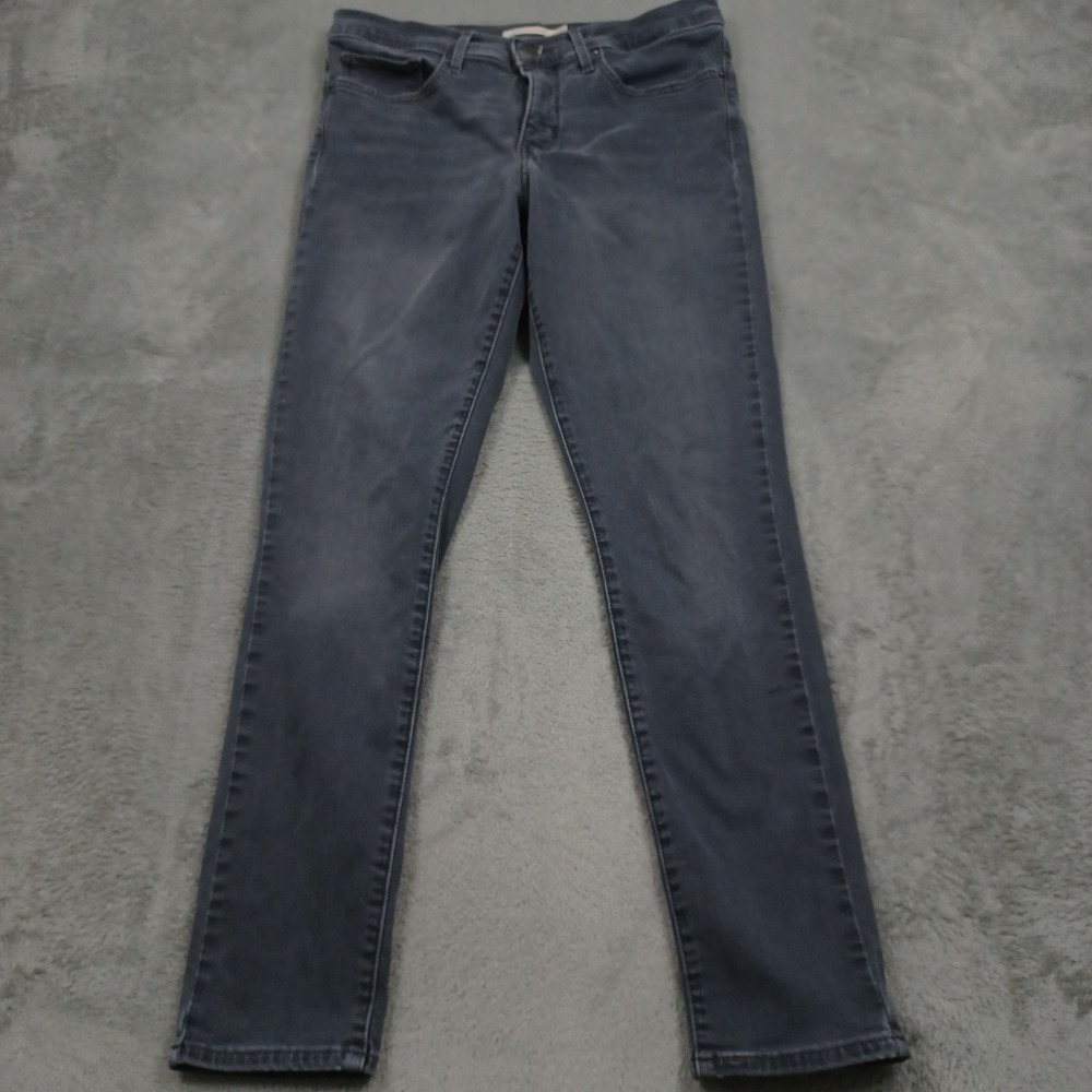 Levis 311 Jeans Womens 30 Gray Denim Shaping Skinny Casual Modern